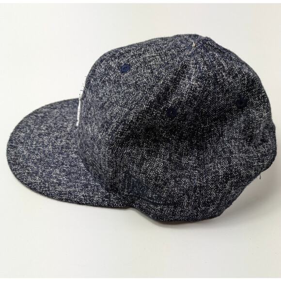 Mens Baseballism Baseball Cap Dad Hat Premium Wool POOR Speckled Gray Snapback - Picture 4 of 14